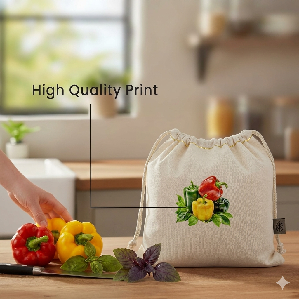 VegFresh™ – Reusable Vegetable Storage Bags (pack of 6)
