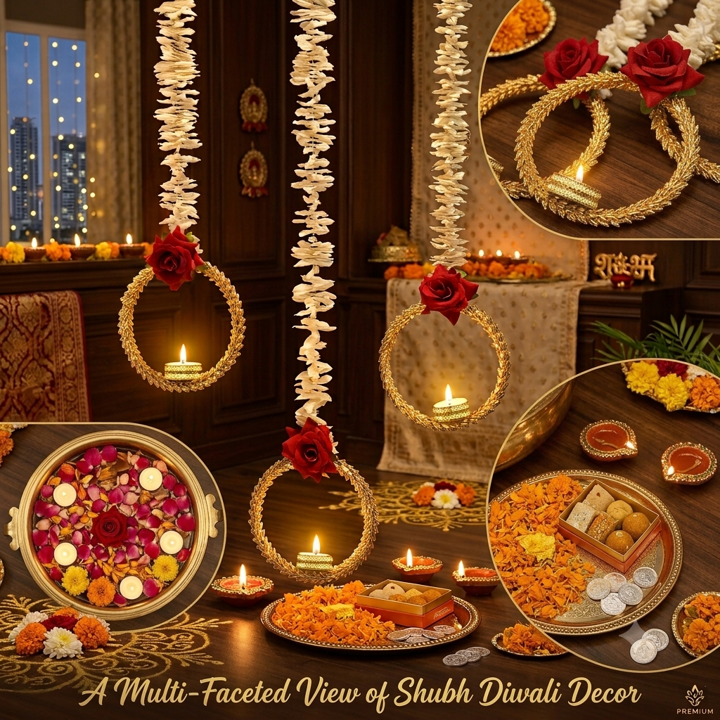 The Diwali Glow Hanging by Trends Lift™ - Pack of 5