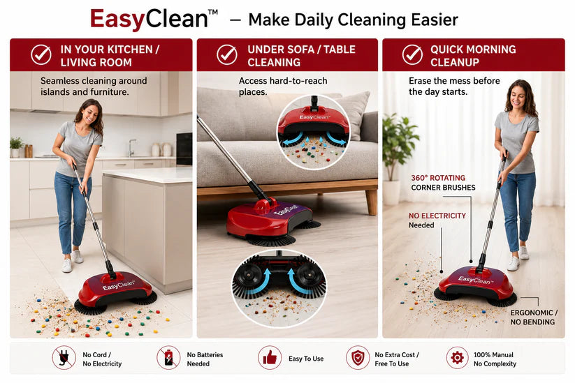 EasyClean™ — Make Daily Cleaning Easier