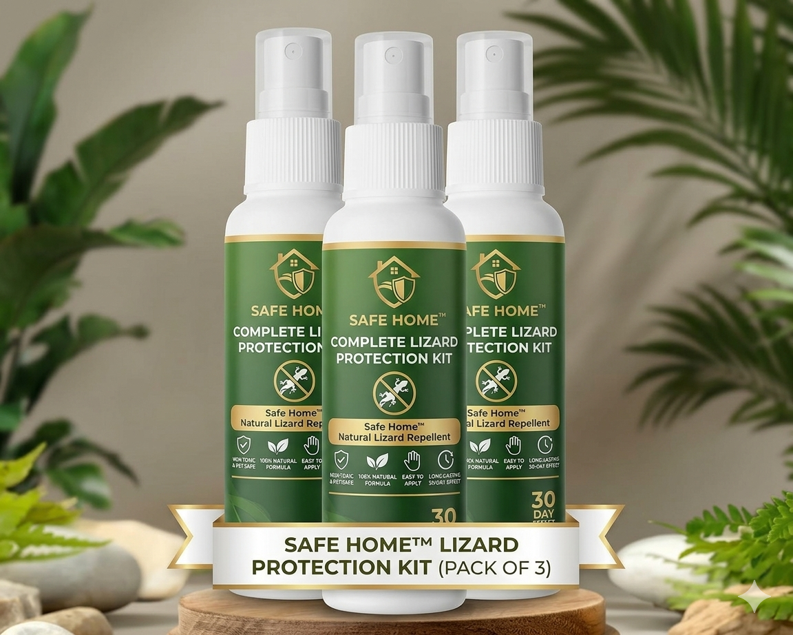 Safe Home™ Complete Lizard Protection Kit (Pack of 3)