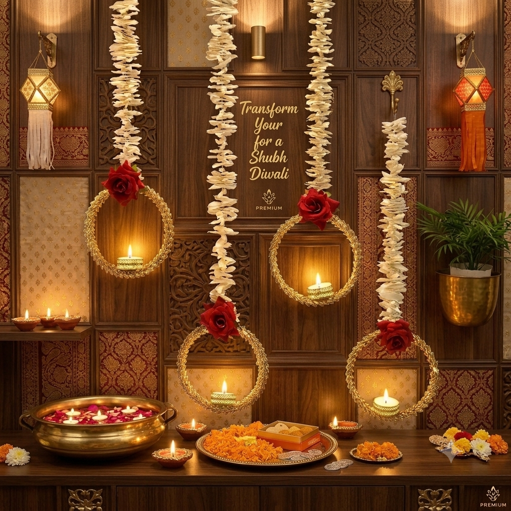 The Diwali Glow Hanging by Trends Lift™ - Pack of 5
