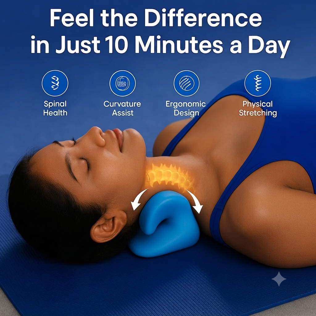 NeckAlign™ — Cervical Spine Alignment Pillow