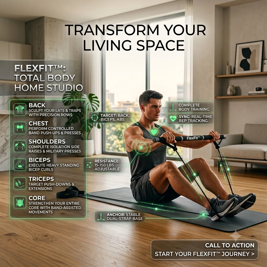 FlexFit™ – Full Body Resistance Bar Kit