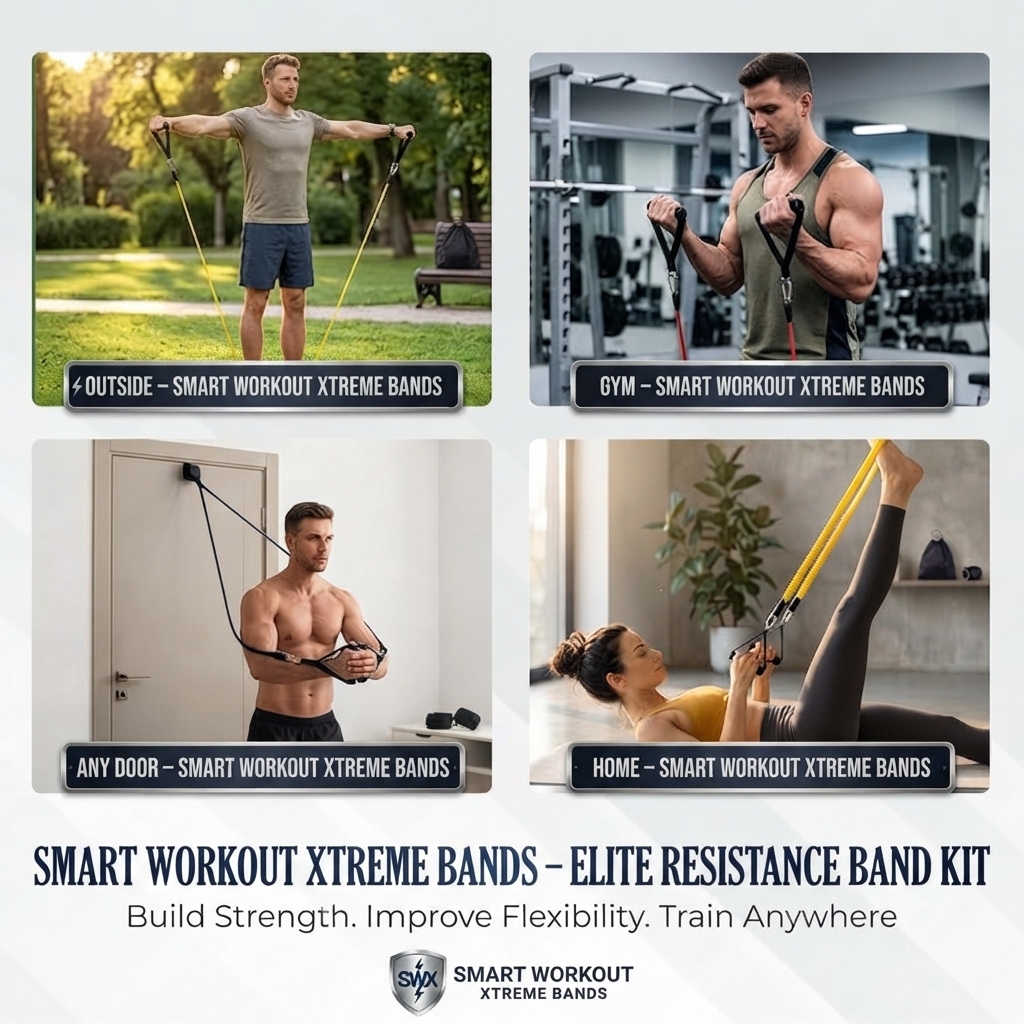 Smart Workout Xtreme Bands (For Men & Women)