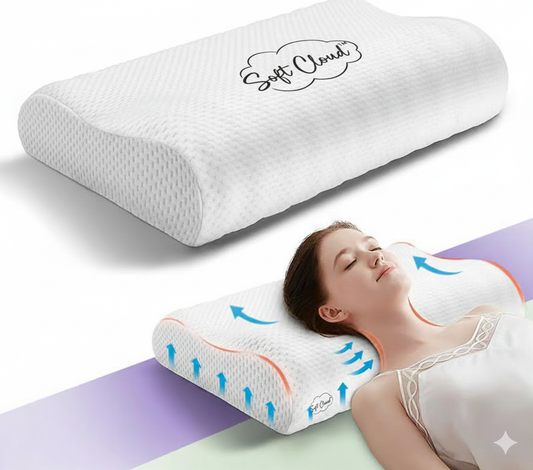 Soft Cloud™ Premium Neck Relief Pillow