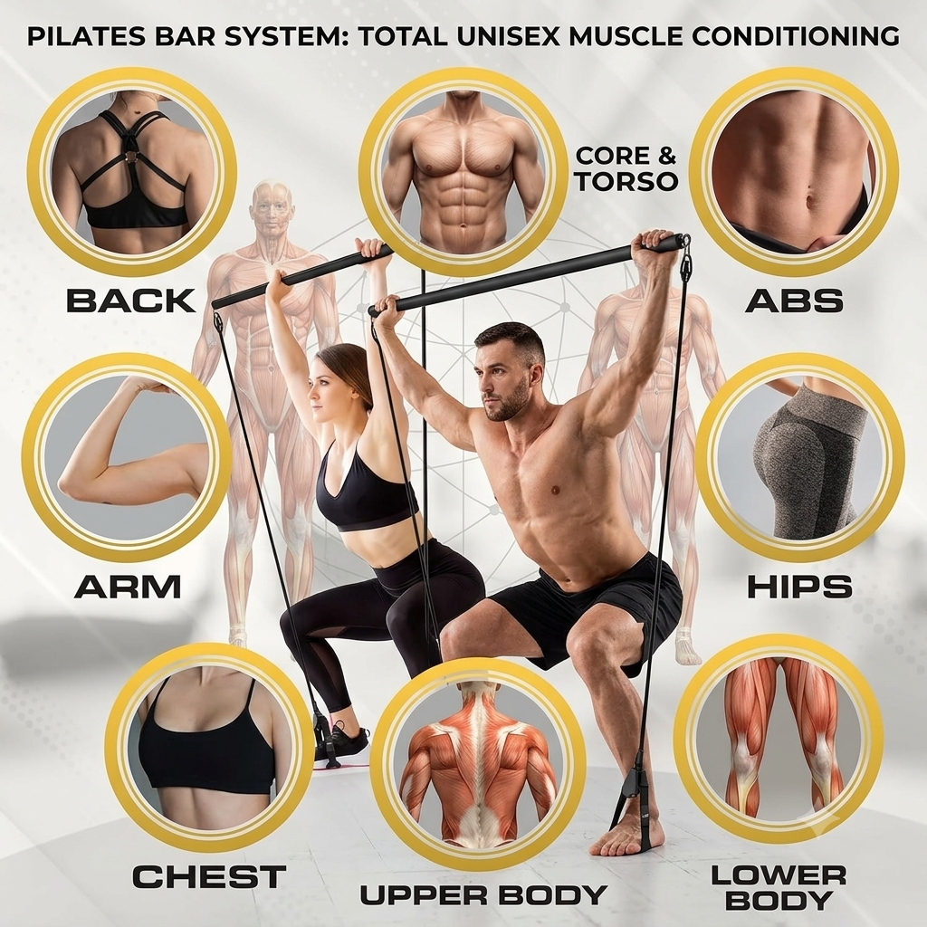 FlexFit™ – Full Body Resistance Bar Kit