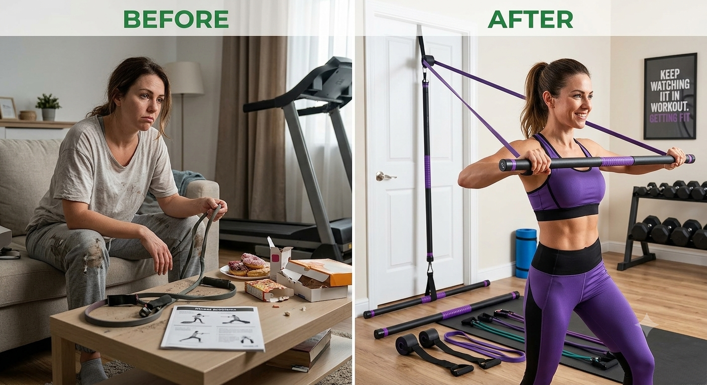 FlexFit™ – Full Body Resistance Bar Kit