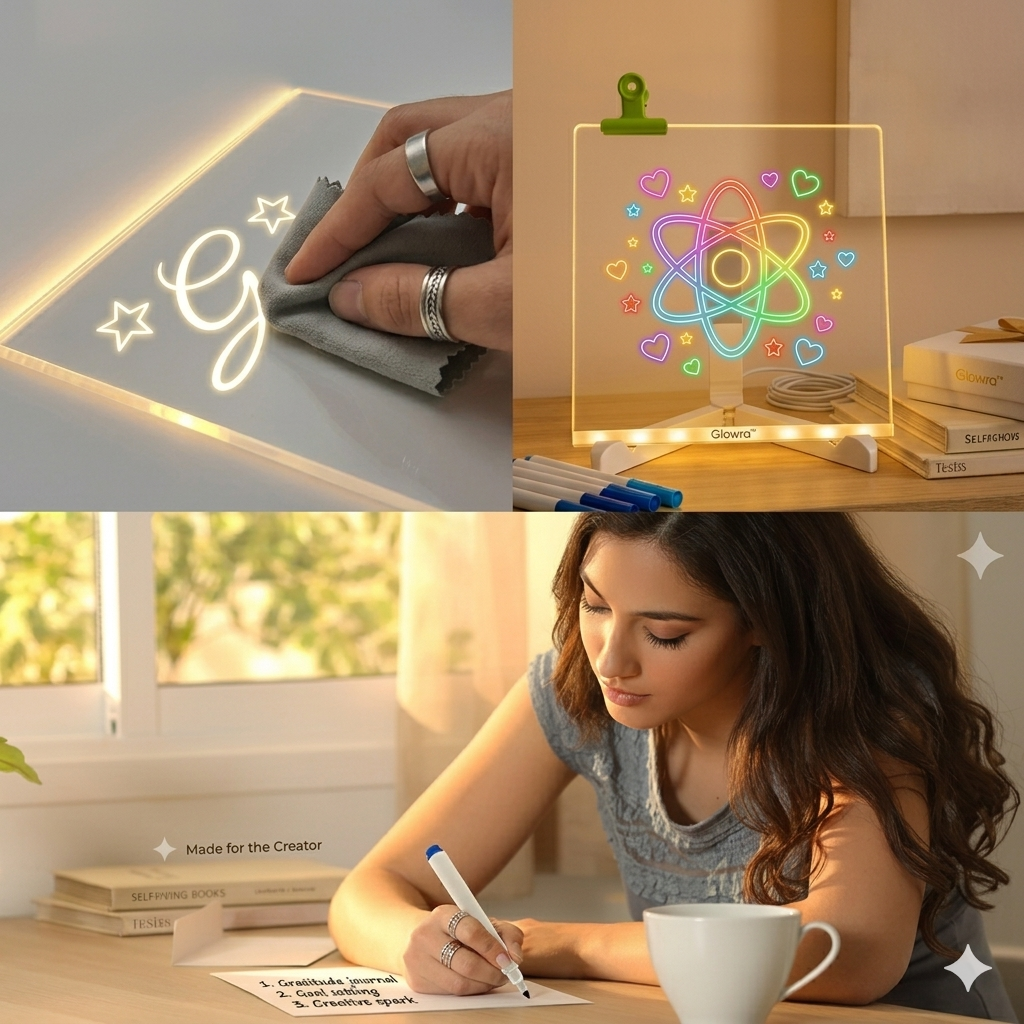 Glowra™ – Premium LED Writing Board