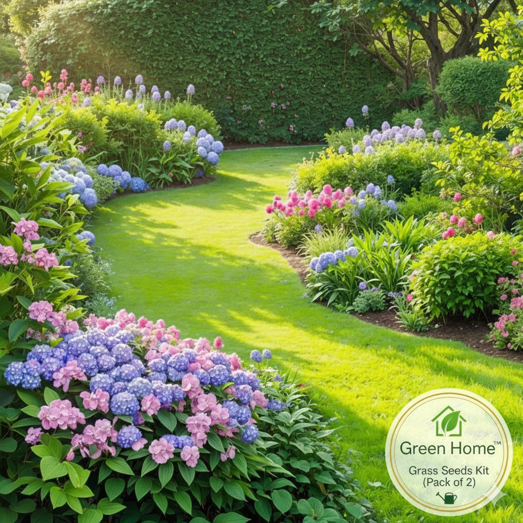 Green Home™ Premium Grass Seeds kit (Pack of 2)