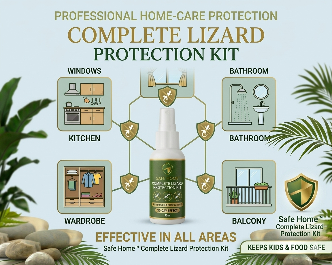 Safe Home™ Complete Lizard Protection Kit (Pack of 3)