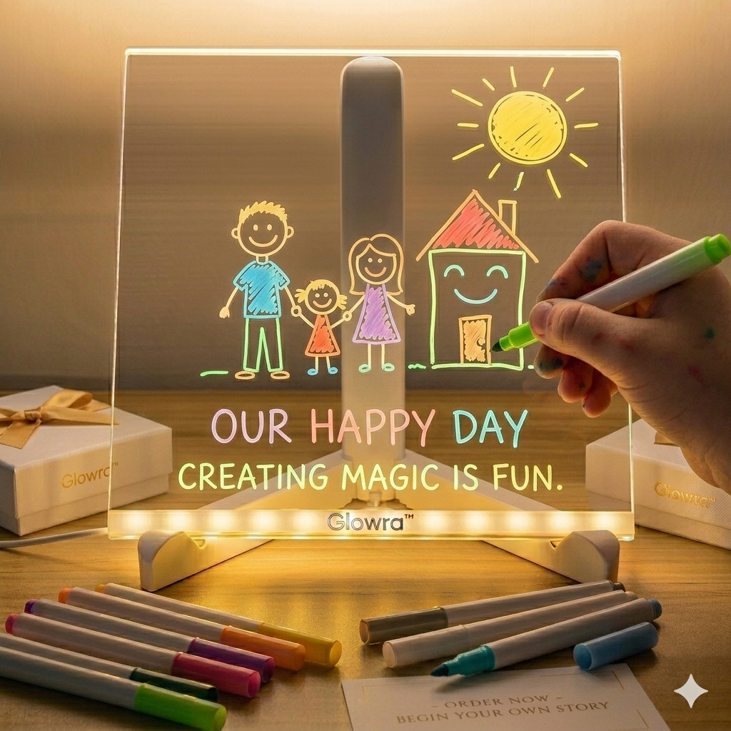 Glowra™ – Premium LED Writing Board