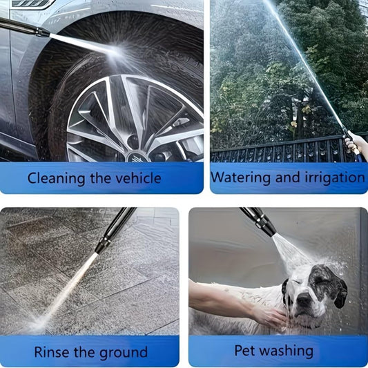 High Pressure Water Spray Gun Nozzle for Car & Garden Cleaning