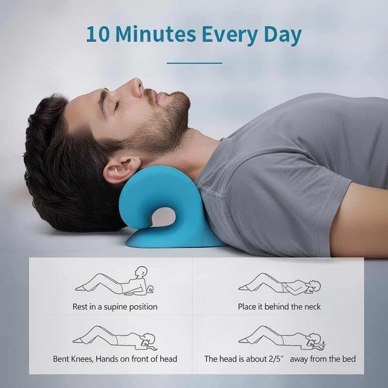 NeckAlign™ — Cervical Spine Alignment Pillow